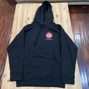 Gracie Barra Hoodie Mens XS Black Brazilian Jiu Jitsu Long Beach CA Gym